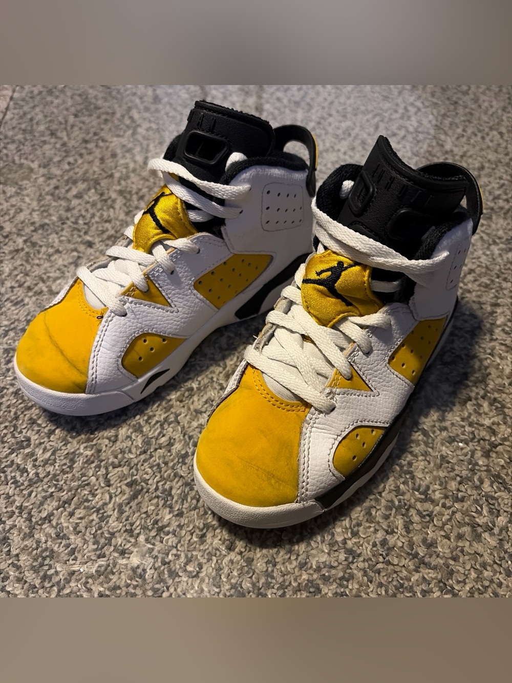 Air Jordan 6 Retro PS "Yellow Ochre" – Size 12C